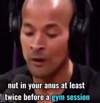 David Goggins shares helpful advice for r/moreplatesmoredates users. 