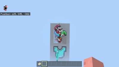 Getting good at map art, made mario from super mario world riding yoshi, thoughts? Criticism?