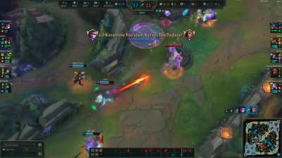 First penta on Graves this season