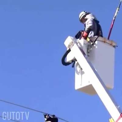 Let's help this little mf out of danger