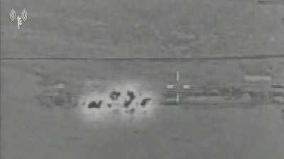 Footage from yesterday IDF airstrike in Yemen