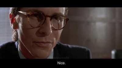 American Psycho - but make it artifacts