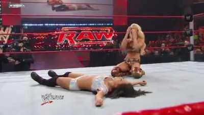 Gail Kim is a helpless ragdoll