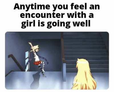 You get brought back down to earth.