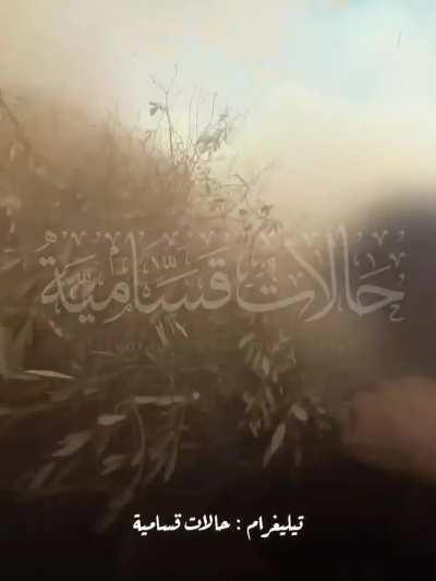 Hamas fighter gets out of a tunnel & places an IED on IDF Merkava tank.