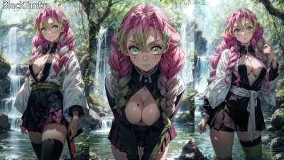 Are you ready for a fun Breath Play JOI Challenge? [Hashira Breathplay Training JOI With Mitsuri Kanroji & Shinobu Kocho] [By BlackTantra] [OC] 🎬