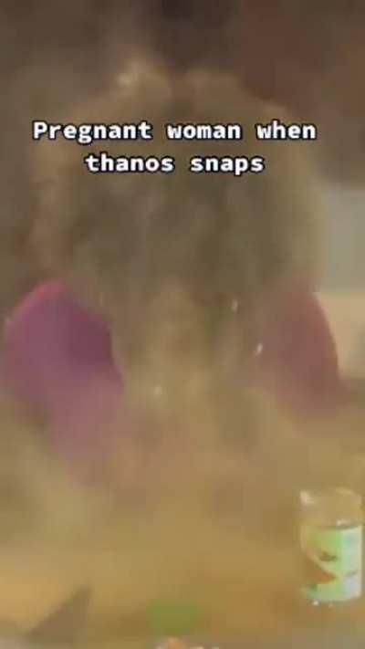 i wonder what she must have gone through when iron man snaps