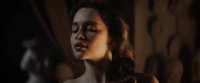 Emilia Clarke nude - Voice from the Stone (2017).Emilia Clarke in nude scene from Voice from the Stone . Emilia did her first non-Game-of-Thrones nudity. She is doing all things in this movie: posing naked, masturbating, having sex with a painter, showing