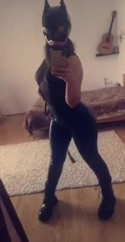 [F] I will tease you up, make your cock leak and then use my crop whip on your balls or ass, your choice ;)