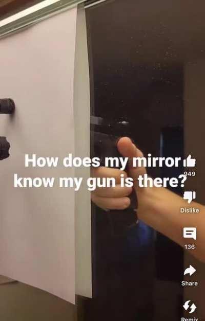 An idiot who happens to have a gun