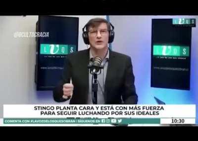 Stingo y su llamado a votar en contra: Podemos hacer un nuevo estallido y un nuevo proceso constitucional.