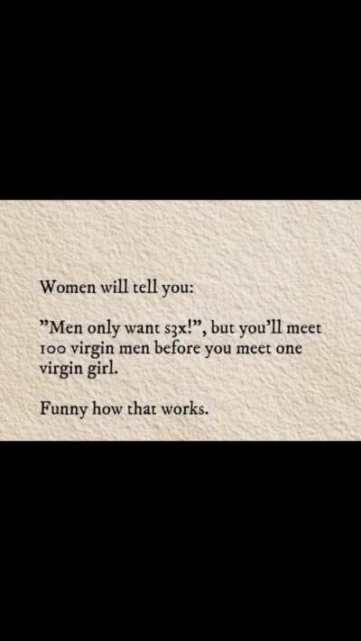 Funny how that works 🤷