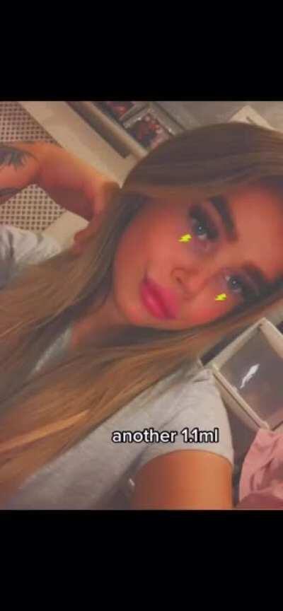 She’s proud of the irreversible damage to her face... she’s only 18 and can barely close her mouth.