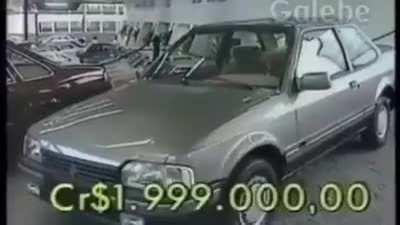 Comprar carro hoje ta bem assim