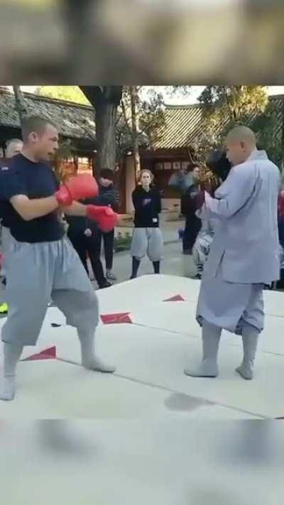 Monk vs MMA Fighter - 