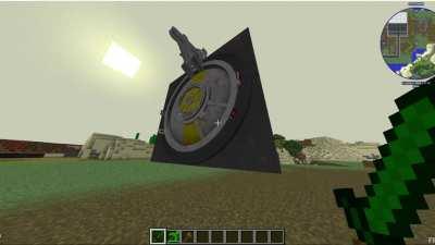 The absolute most badass door in modded Minecraft (works better with sound)