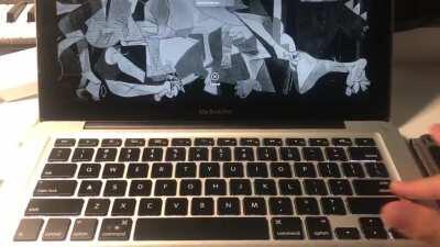 no touch id? no problem; this is much cooler - swipe to unlock 😎