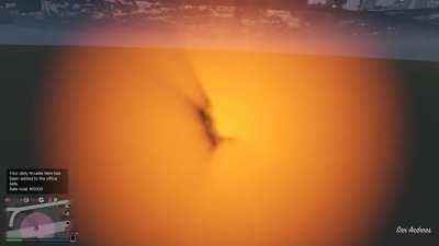 Accidental surrealism after glitching with the scramjet