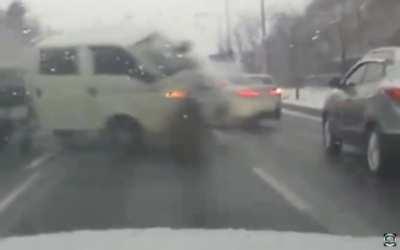 Multi car crash (Angle1) 