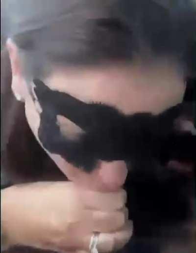 So hot listening to this wife talk to her husband on the phone while she sucks BBC