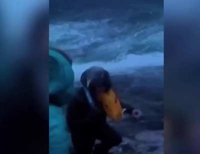 Stormy weather in Norway