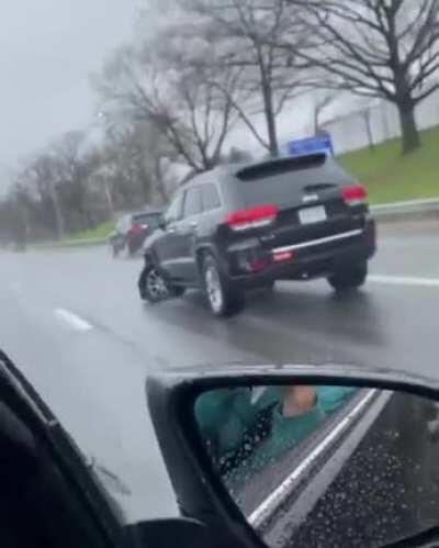 It makes a weird noise when I turn left...