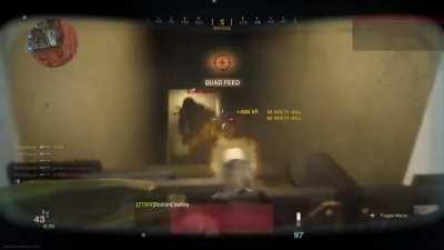 infected ground war 55 kill streak juggernaut