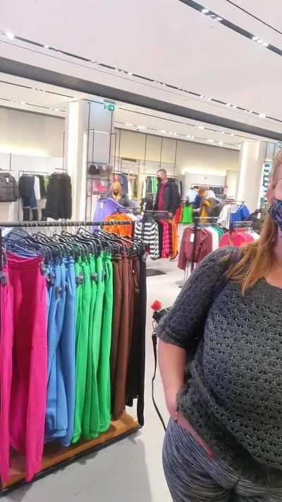 Well, I'll be honest. I've never shown my boobs in such a crowded place before.