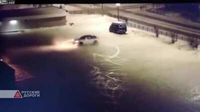 No Time for Caution playing on the radio...