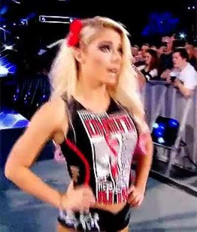 Alexa Sexy Walk at her hometown!
