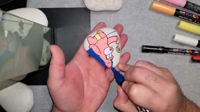 Patrick Rock painting timelapse