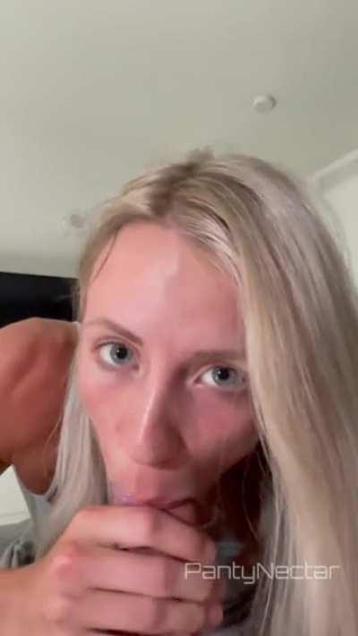 Swallowing every drop