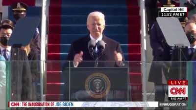 The President has something to say