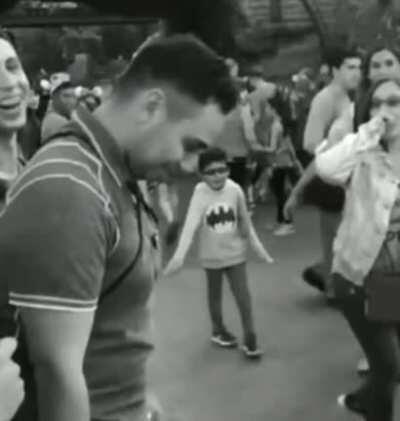 He may not hit shots but BOY CAN HE ROAST