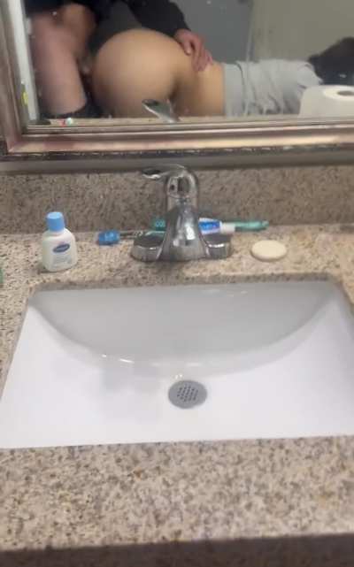 Thick lightskin takes mexican dick