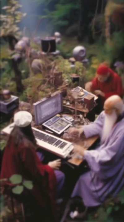 Me and gang enjoying each others company while composing unworldly tunes