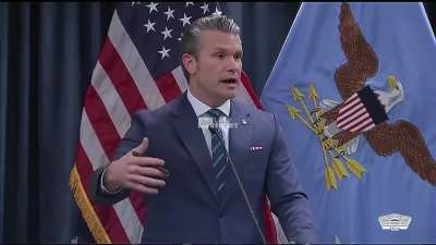 Secretary of Def. Pete Hegseth