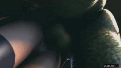 Cassie vs. Orc (26RegionSFM)