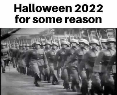 Ayo why everyone dressing up like Nazis this year