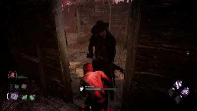 This is what it looks like when a death slinger spams aim while looking down