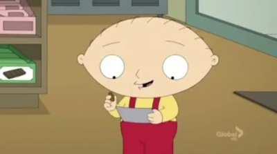 Stewie fears sideburn John Lennon