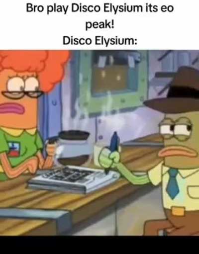 When you get dragged into DE by your friend