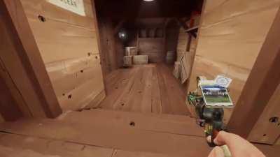 Spawning in some water in Garry's Mod