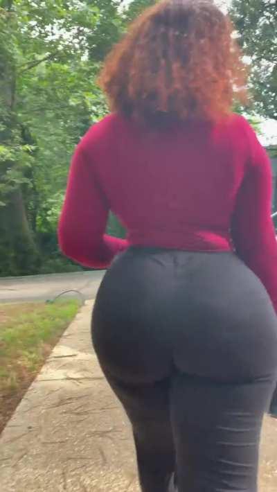 Would you stalk this big ass booty?