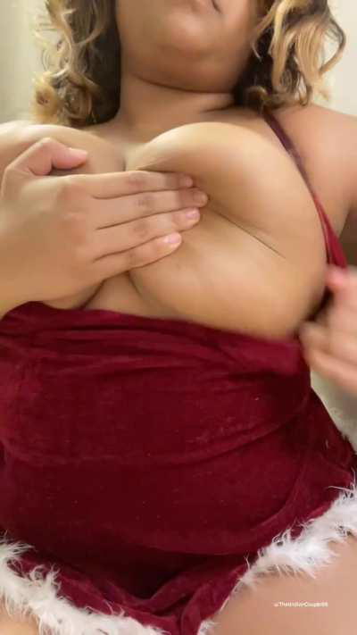 I want to tease you like this everyday till you glaze my tits with your cum