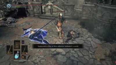 Gotta love those rare instances where you get to be summoned as a blue spirit...