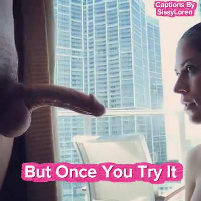 Everyone is doing it… that is a cock sucker