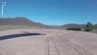 Australian man gets kicked by kangaroo while parachuting