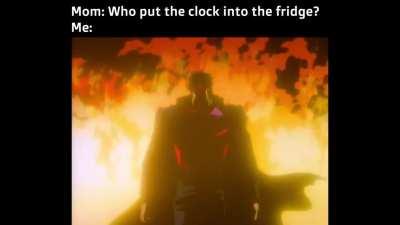 I do (not) control the speed at which time flows