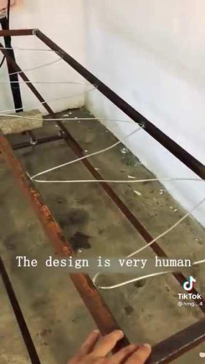 The design is very human
